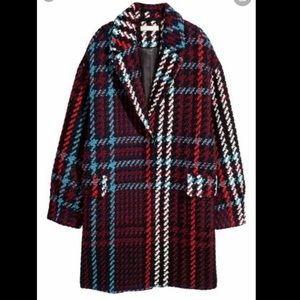 H&M Jacquard Weave Coat